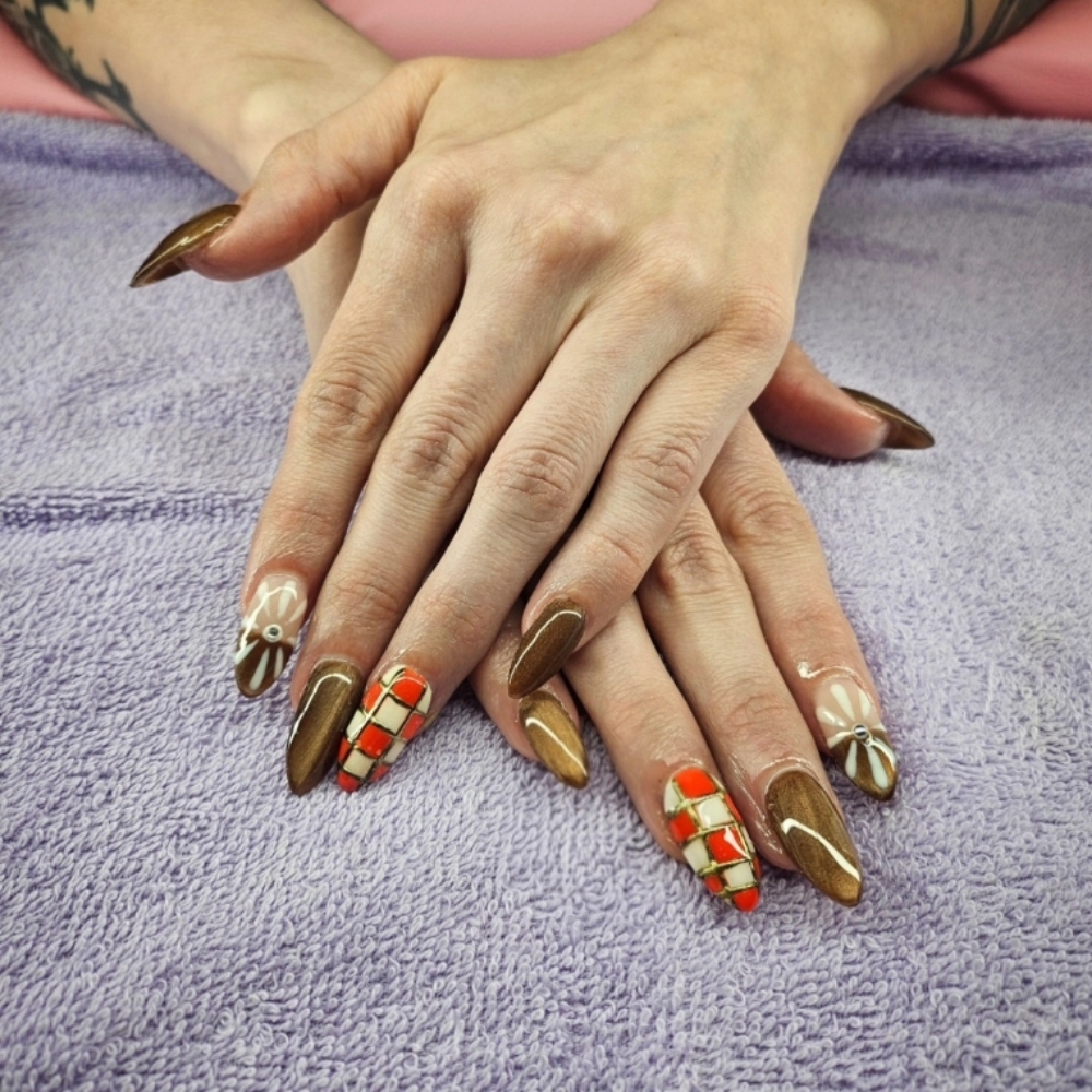A little Somethin' Somethin' at Troublemaker Nails in Kansas City, MO