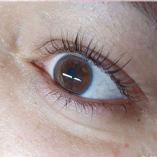 Korean Lash Lift at Enhanced Esthetics by EmMUA in Marietta, OH