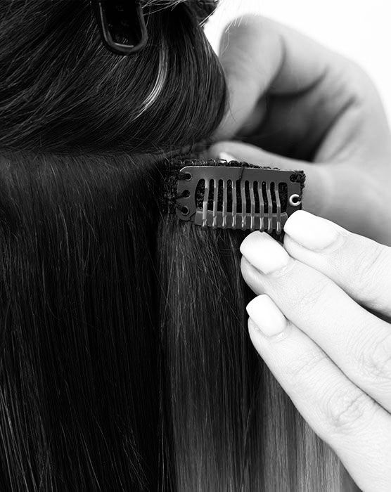 Style W/Clip-In Extentions