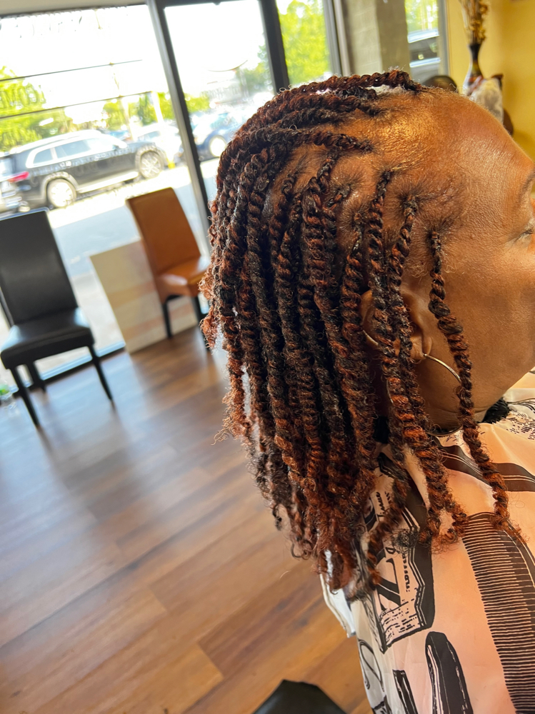 Medium Kinky Twist Hair Included