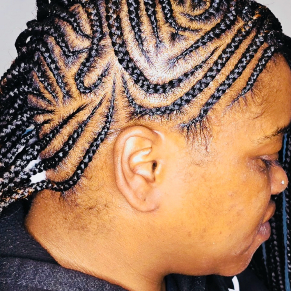 Knotless Braids at Tady African Braiding Salon in MD, MD