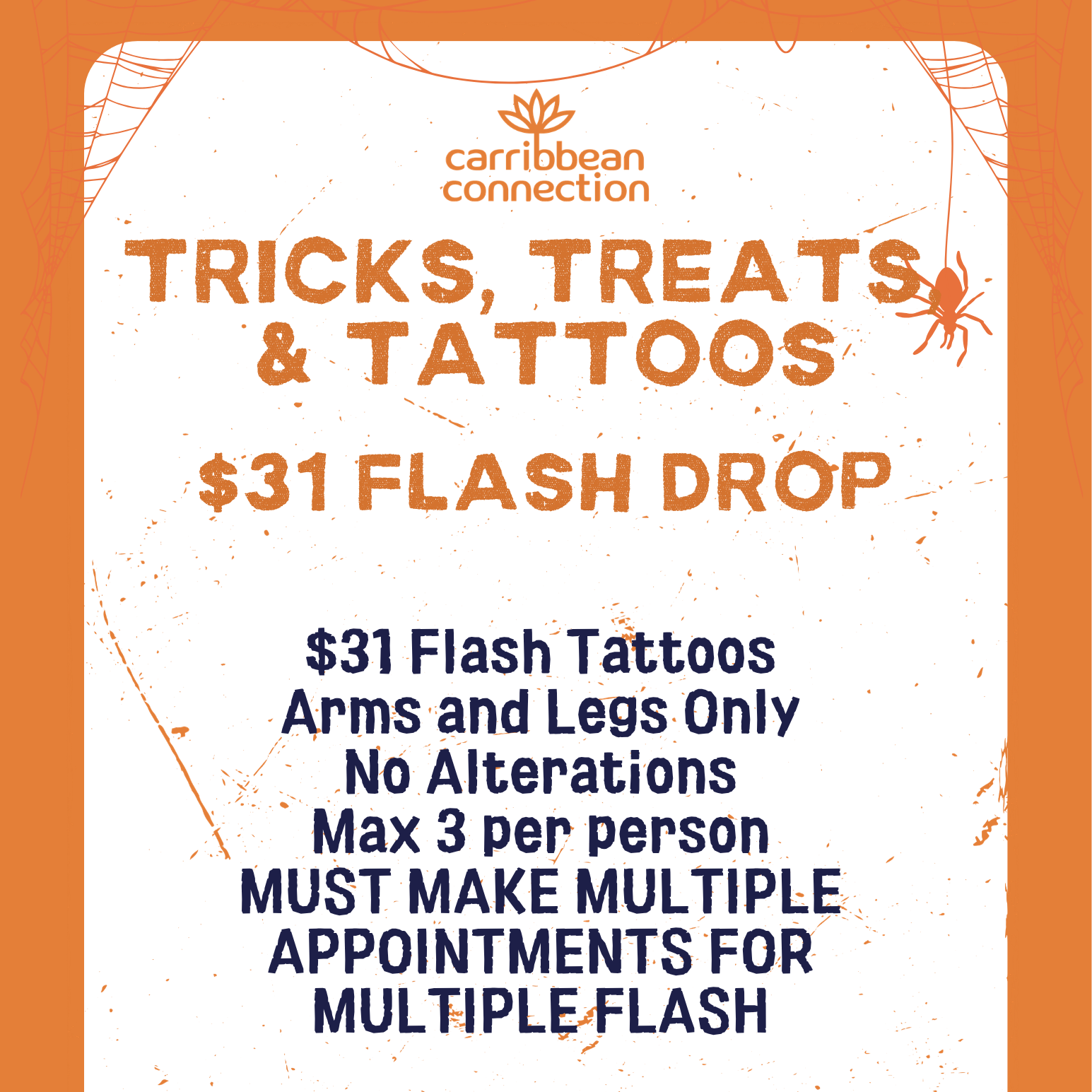 Halloween Flash $31 at Carribbean Connection in Jacksonville Beach, FL