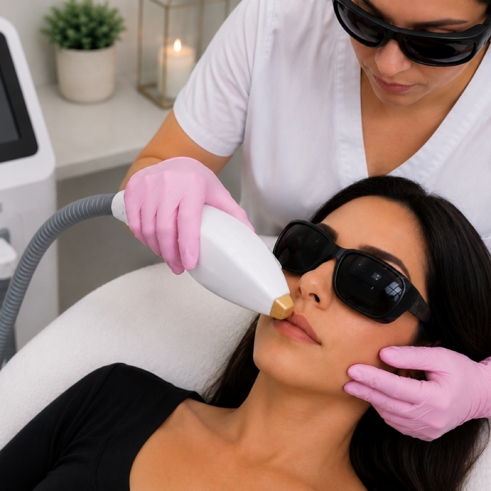Upper Lip laser hair removal at Kal's Esthetician Clinic in Colorado Springs, CO