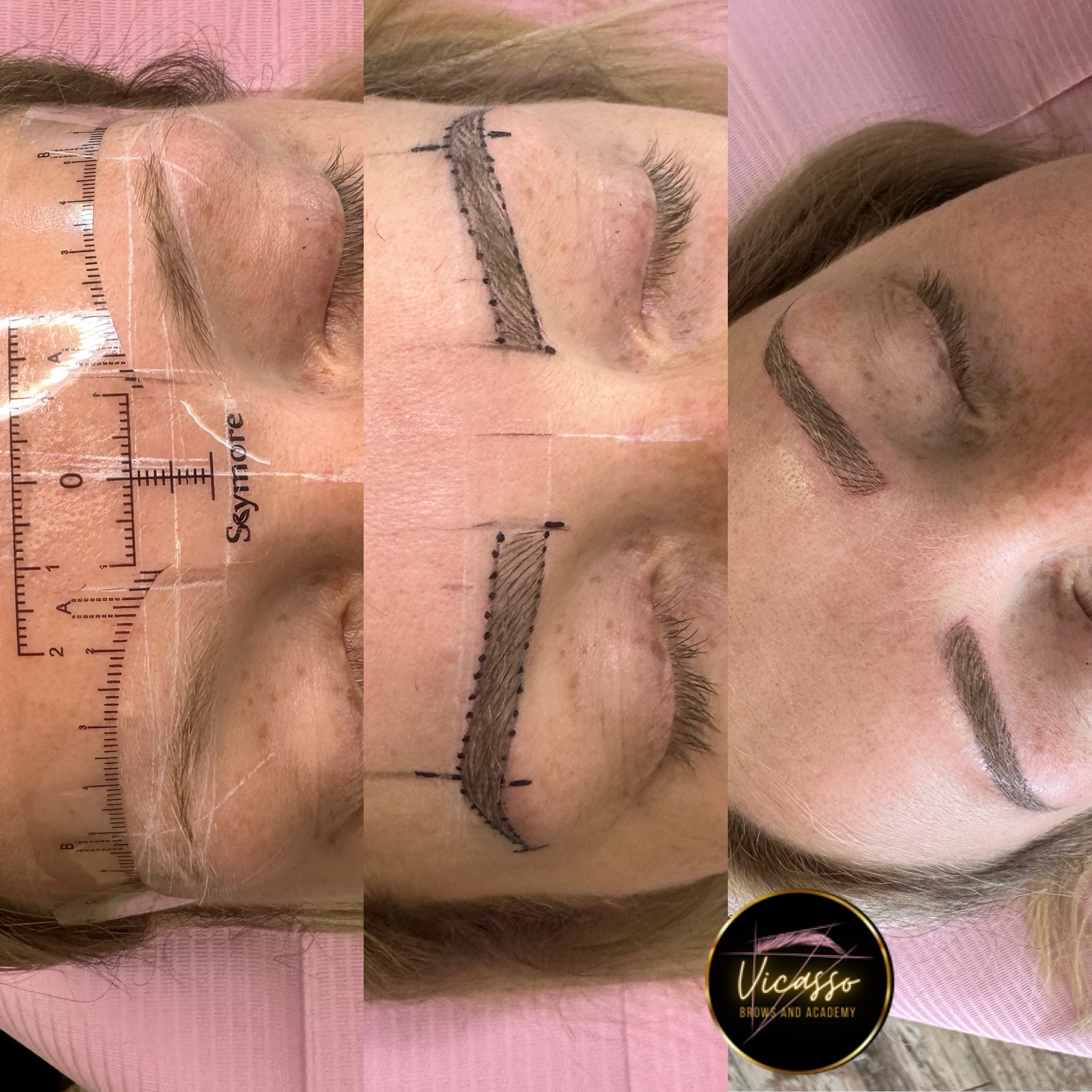 Microblading at Vicasso Brows & Academy in Olive Branch, MS