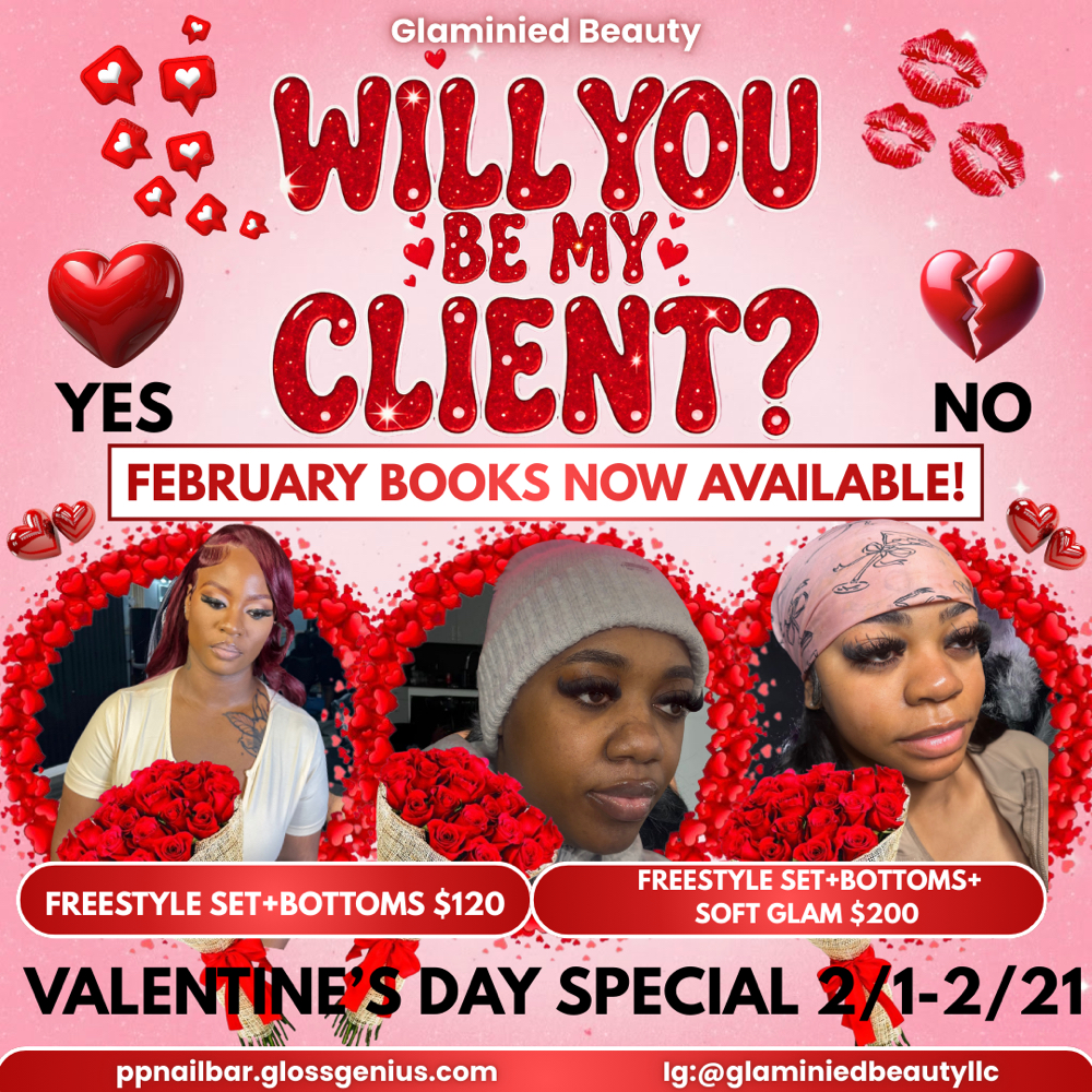 VALENTINES SPECIAL LASHES/MAKEUP