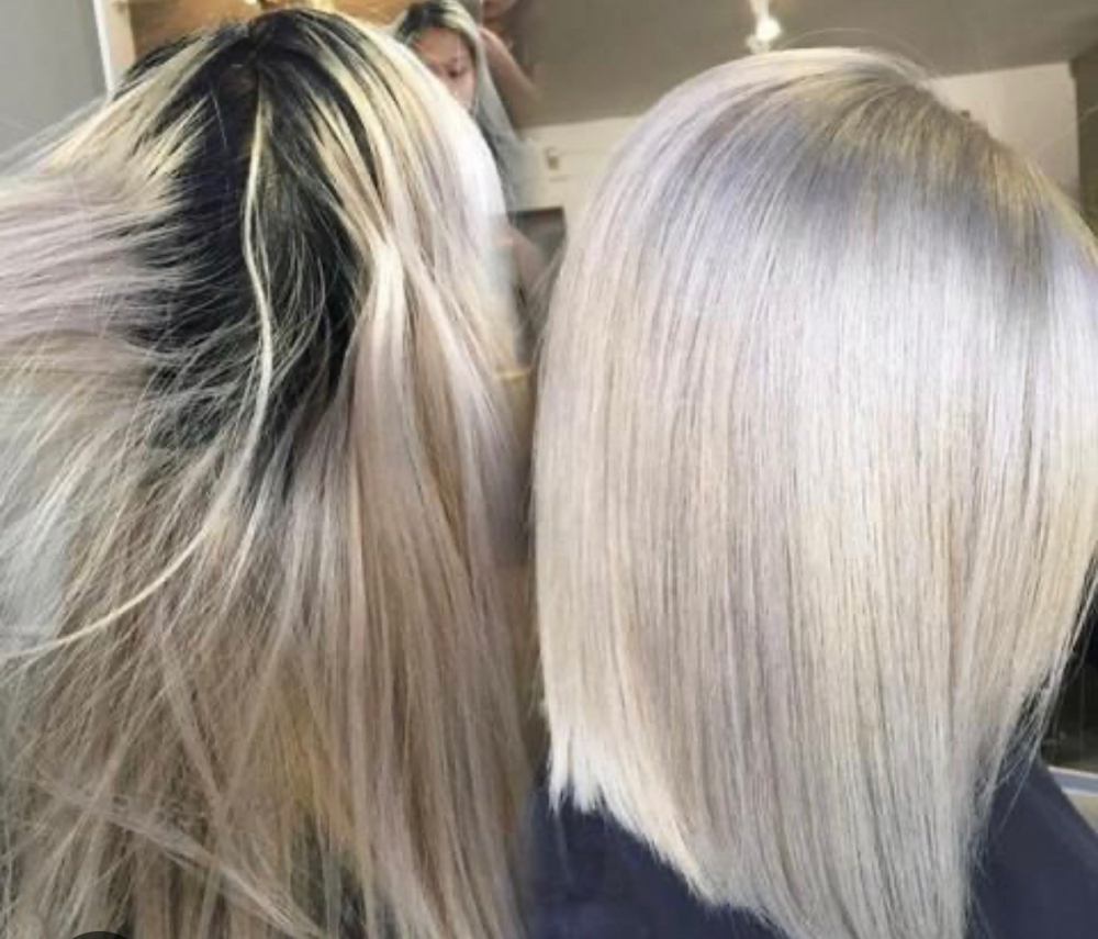 BLONDE ROOT RETOUCH