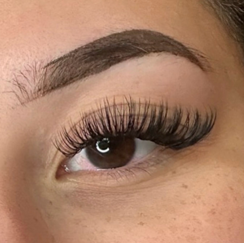 Hybrid Lashes • Full Set at Karlee Lashed Out in Norfolk, VA