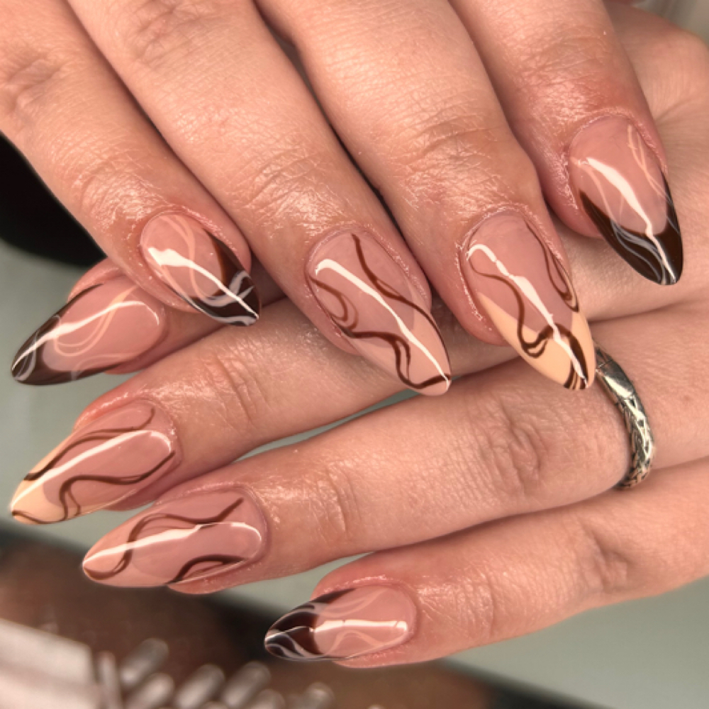 Acrylic nail refill at Kawaii Klawz in Hinesville, GA