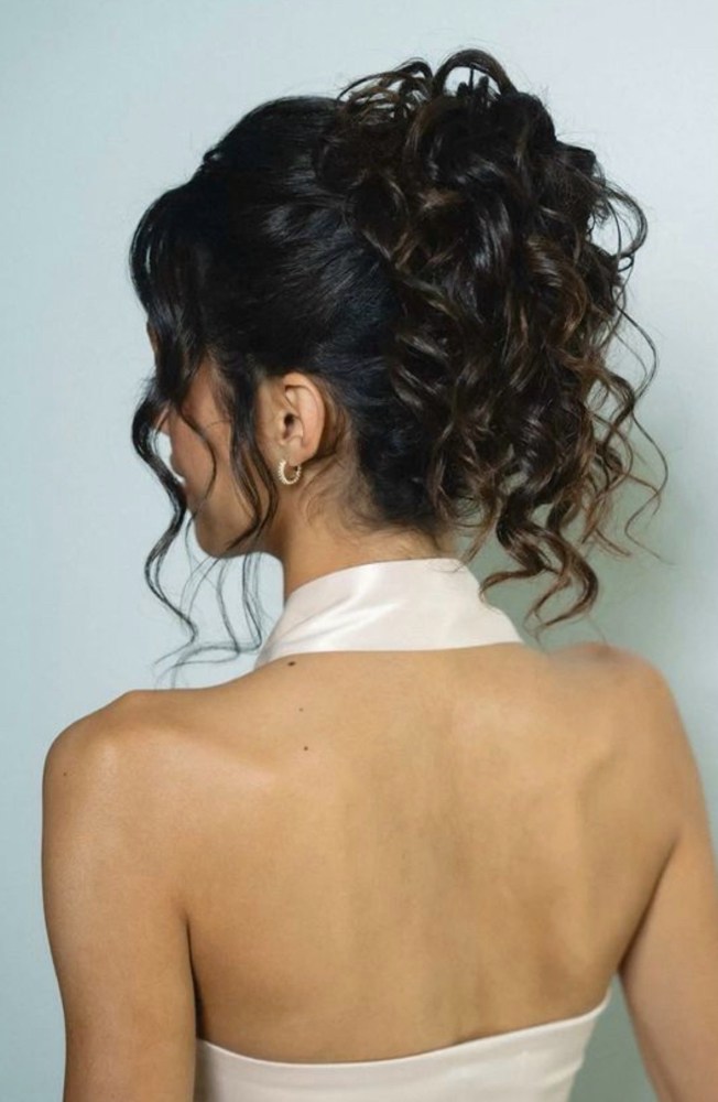 Updo at Brianna’s Beauty Boutique in Oscoda, MI