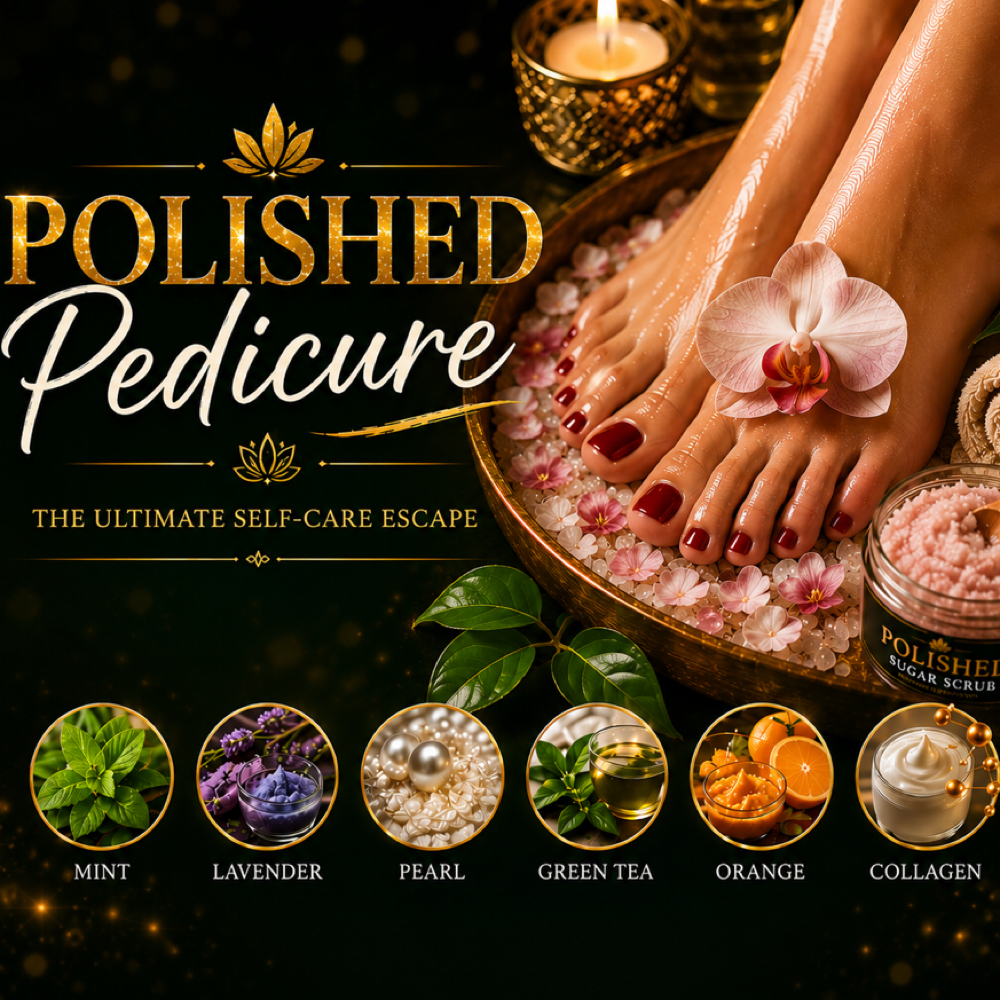 POLISHED Pedicure at Polished Nail Bar DTLA in Los Angeles, CA