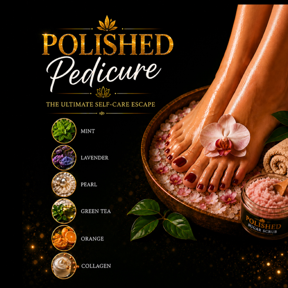 POLISHED Pedicure at Polished Nail Bar DTLA in Los Angeles, CA