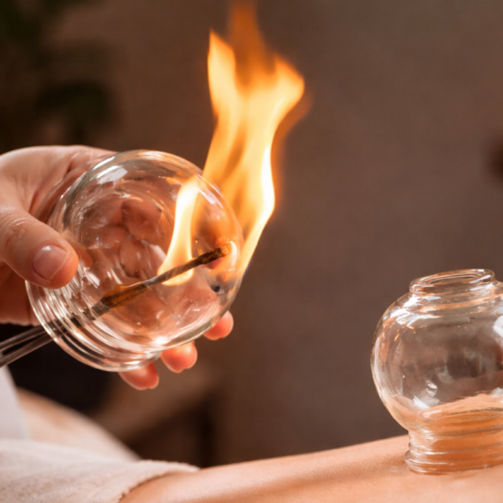 Fire Cupping Therapy - Full back at Savage Beauty Brows ✨ in National City, CA