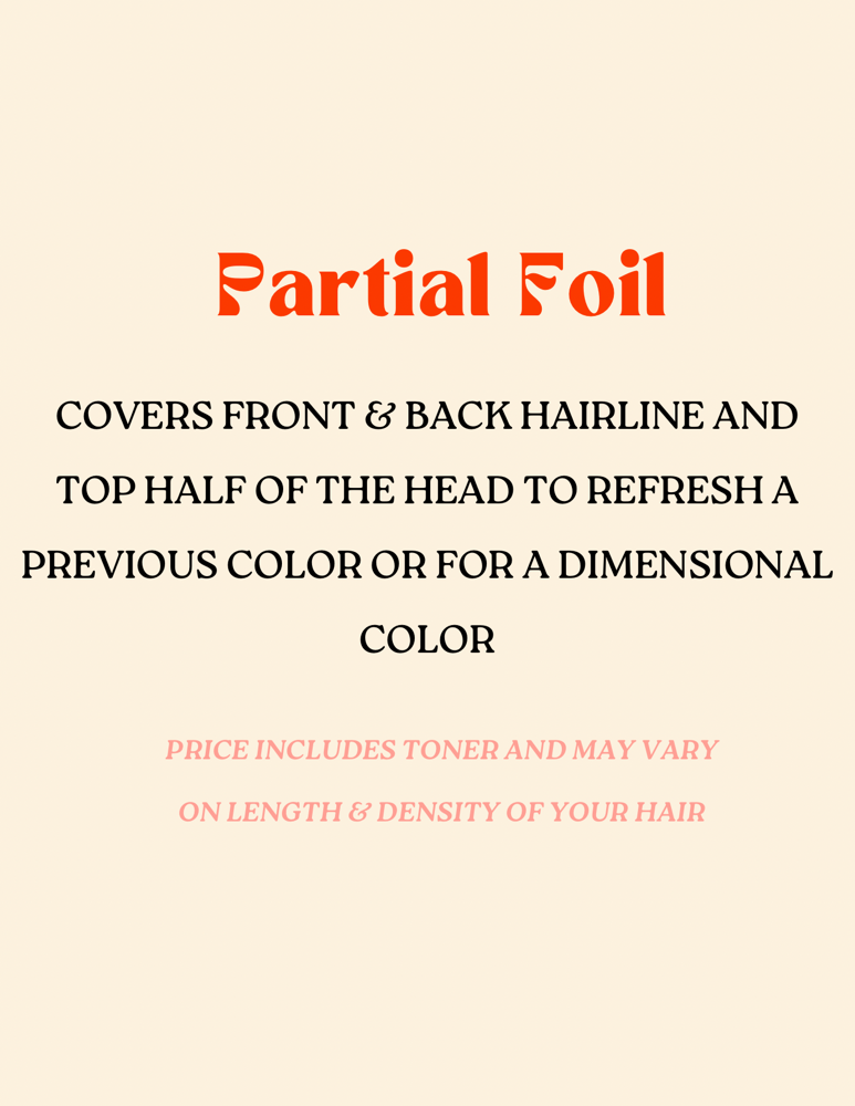 PARTIAL FOIL