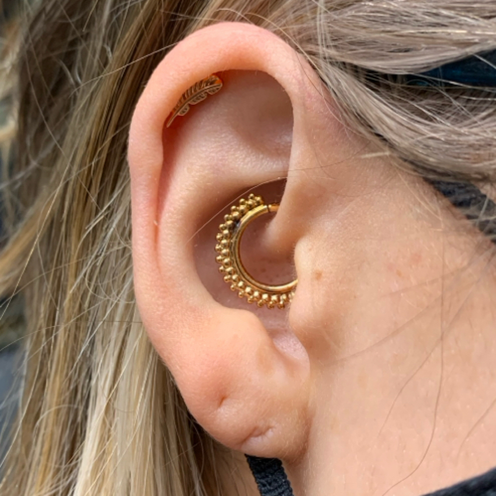 Daith at Calico Creek Tattoo Co. in Wichita, KS