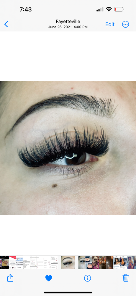 2 Week Lash Extention Infill