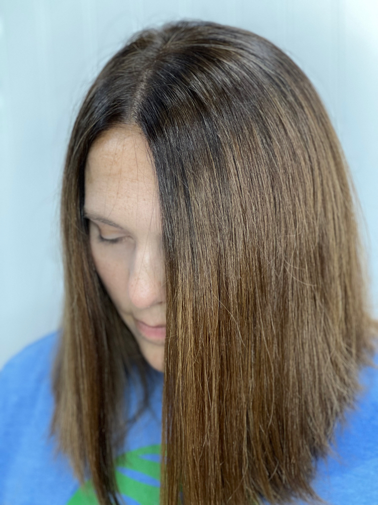 Root To End Color + Blowdry