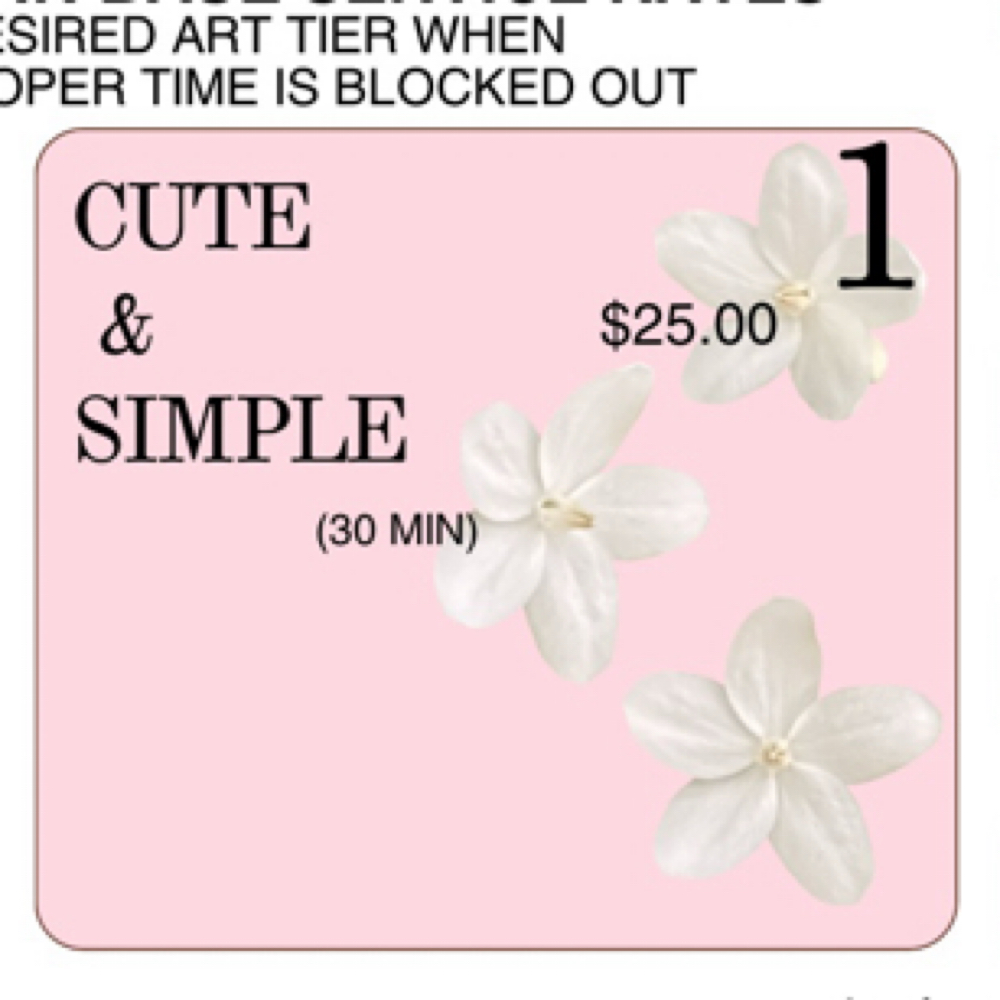 Nail Art Level (Cute & simple) at Studio J LLC in Johnston, RI