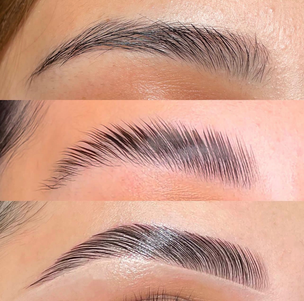 Brow lamination