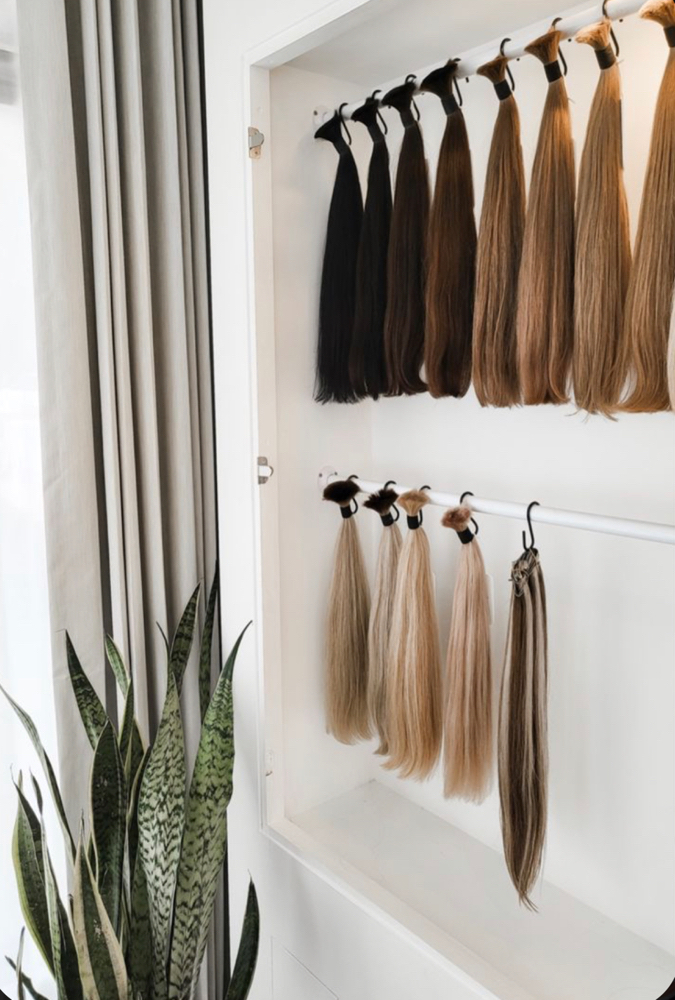 Hair Extensions New Install at Ruby G Hair in Jurupa Valley, CA