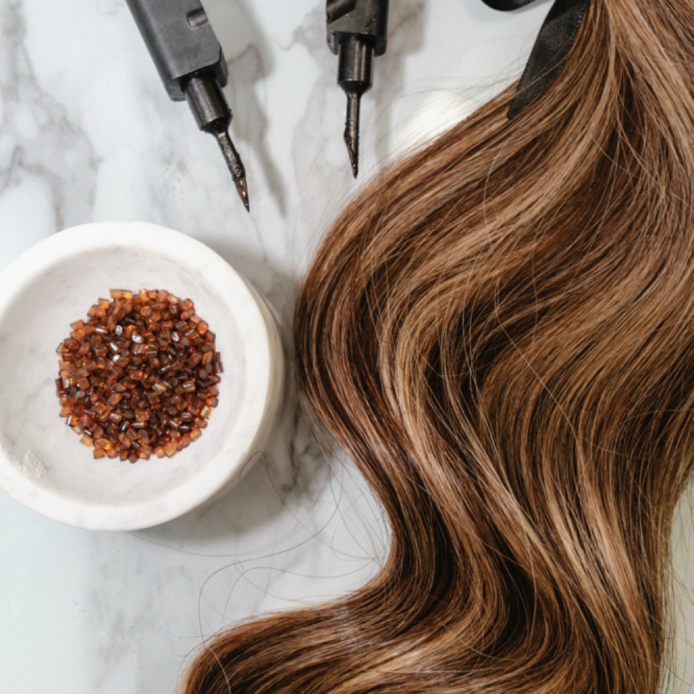 Keratin Tips New Install at Ruby G Hair in Riverside, CA