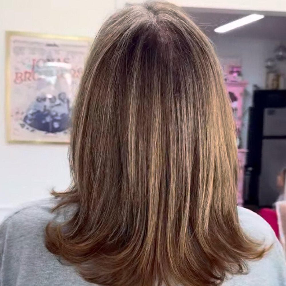 Gray Coverage + Highlight/Lowlight