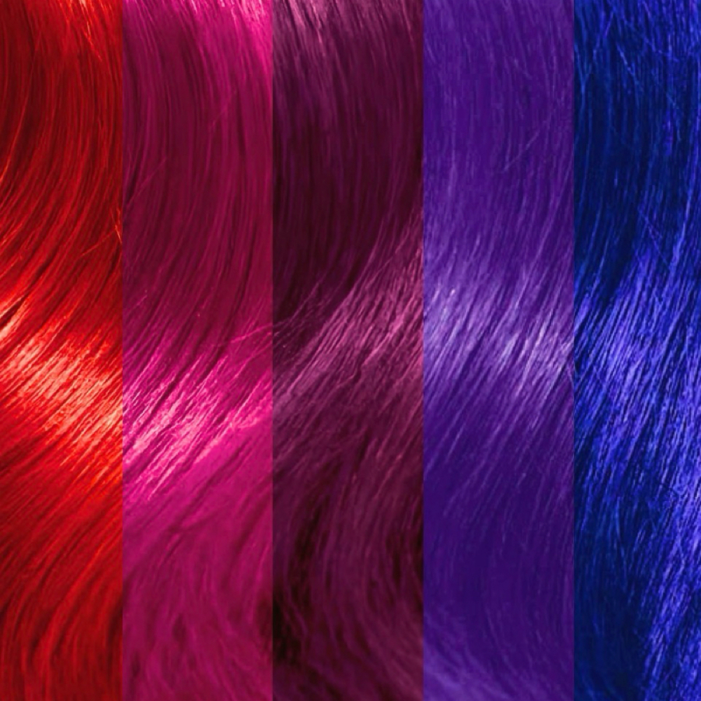 Vivid color application at Hairbliss in Martinez, CA