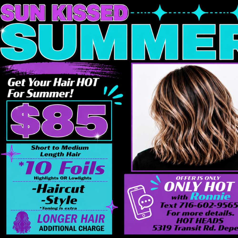 Sun Kissed Summer at Ronnie Coon in Depew, NY