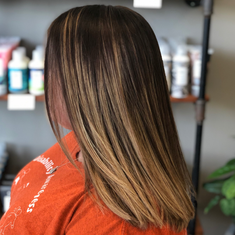 BALAYAGE WITH RETOUCH at Blown Away Hair Lounge in Spring Hill, FL