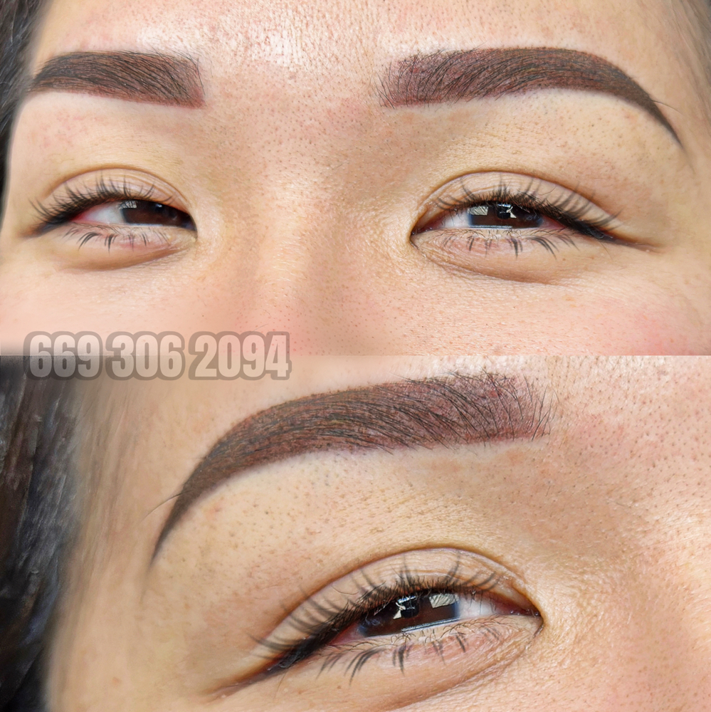 Brows Model (Touch Up not Included)