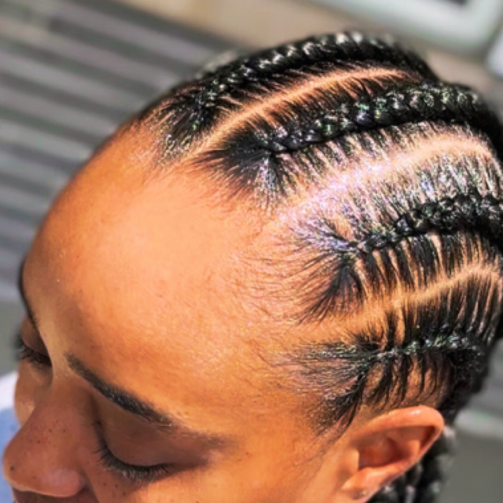 6 Stitch Braids at TheHairAllure in Indianapolis, IN