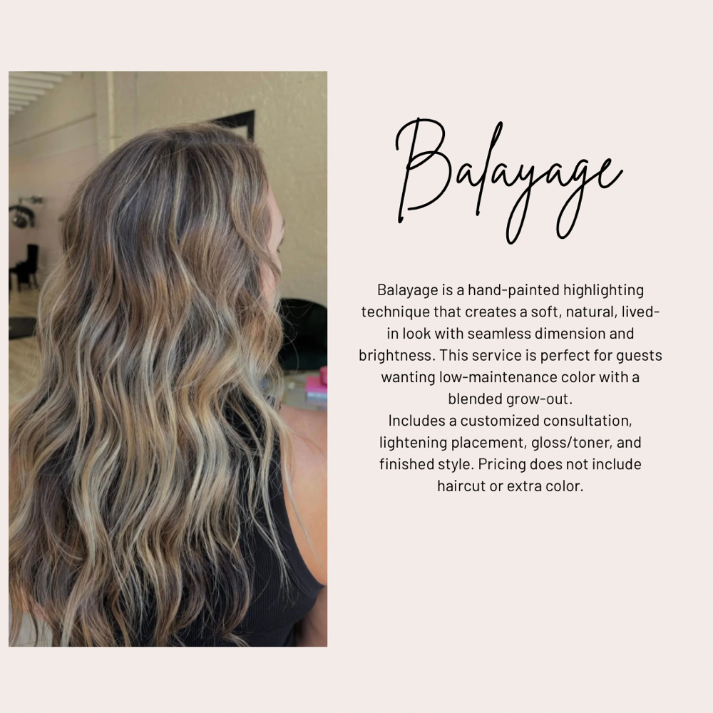 Balayage at Luminous Hair Spa in Niles, MI