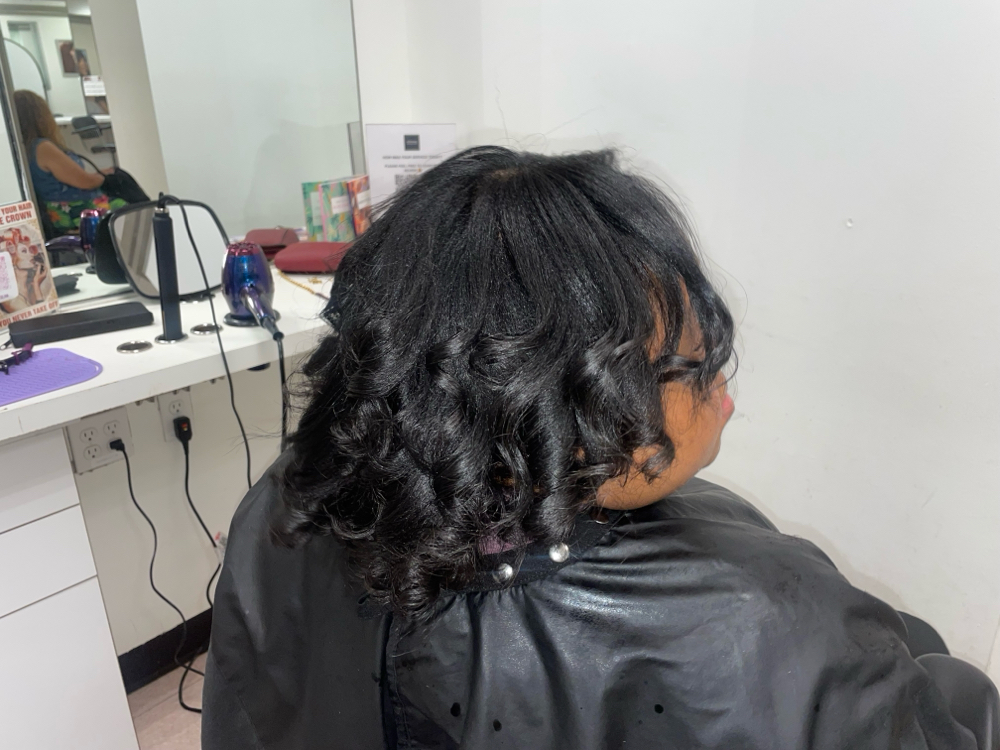 Relaxer Retouch at Refined Beauty in Middletown, CT