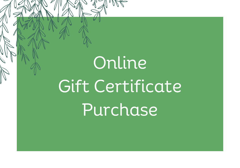 ONLINE GIFT CERTIFICATE PURCHASE