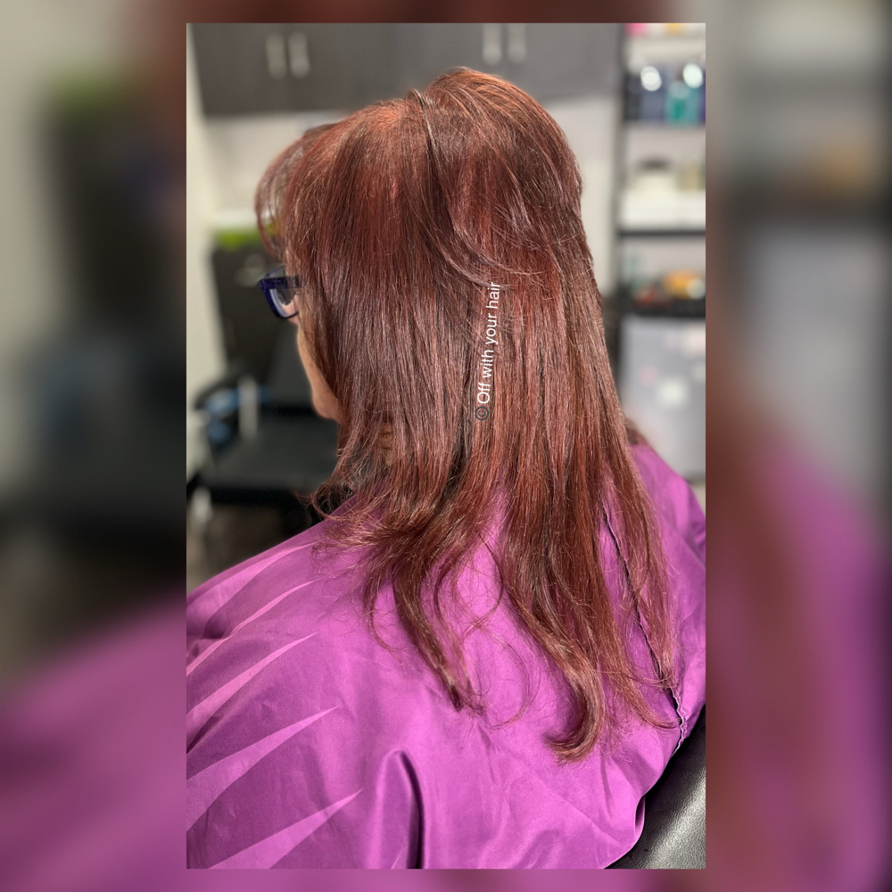 Color, Cut, & Blowout at Off With Your Hair LLC in North Massapequa, NY