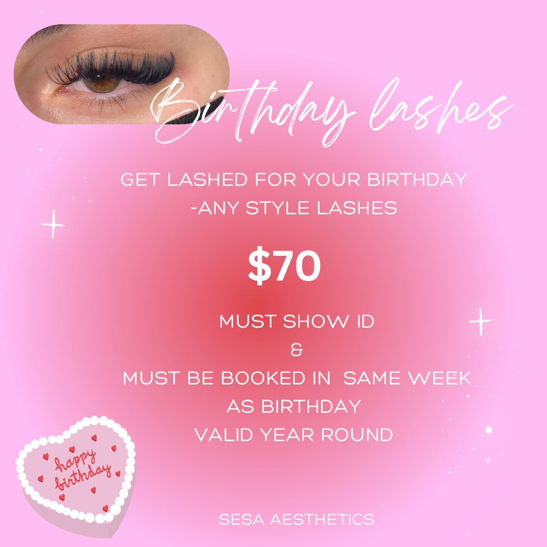 BIRTHDAY LASHES