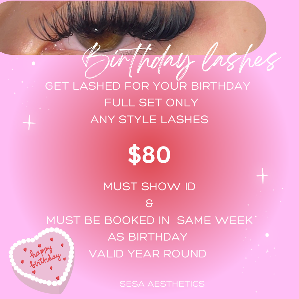 BIRTHDAY LASHES