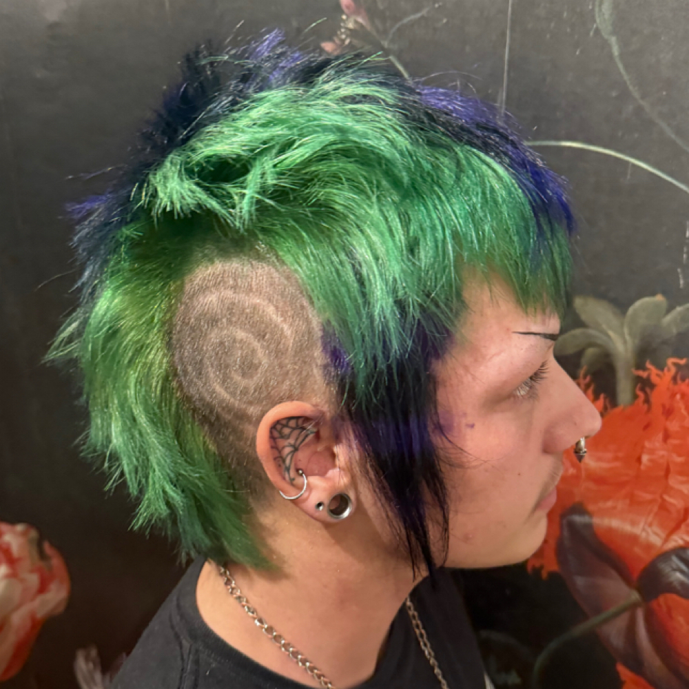 Vivid transformation at Foils Beauty in McKinleyville, CA