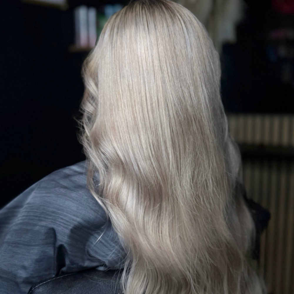 Bleach retouch at Hair By Erica Kaye in Cleburne, TX