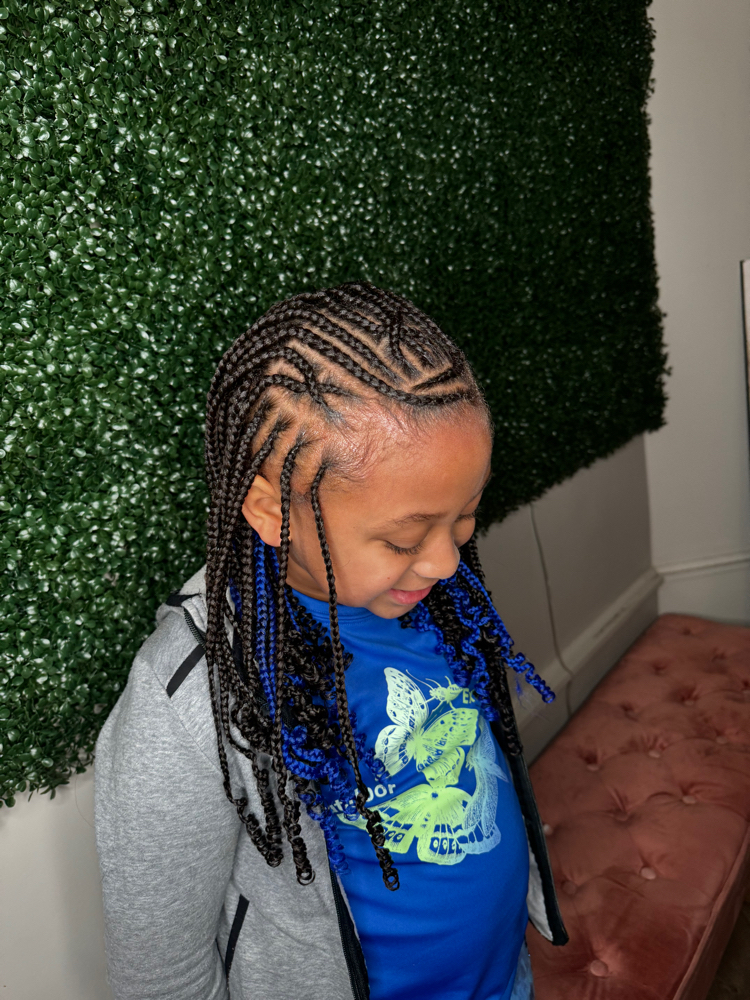 Kids Under 10 Fulani Braids