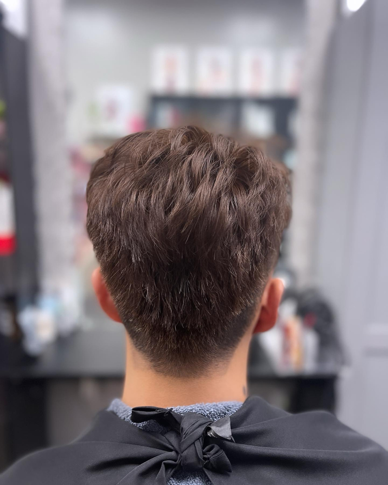Men Hair Wash And Style