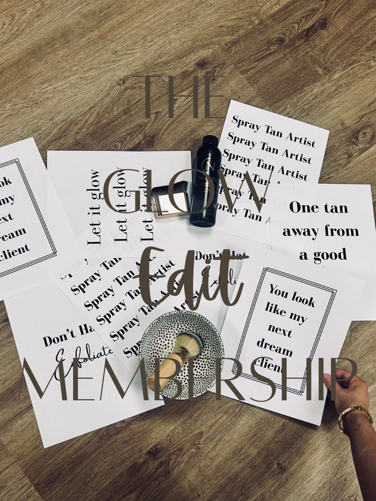 The Glow Edit Membership