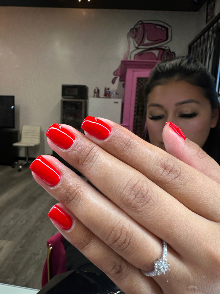 Builder gel Manicure at Master Haus in Whittier, CA