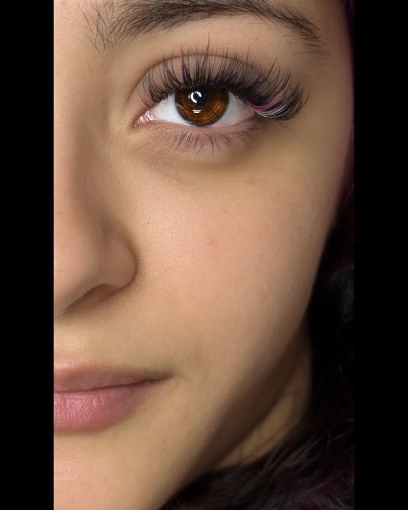 Colored Eyelash Extensions Add On