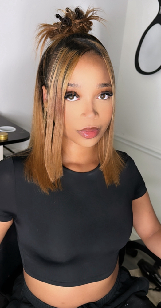 Half Up Half Down Quickweave