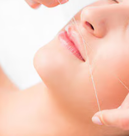 Upper Lip Threading