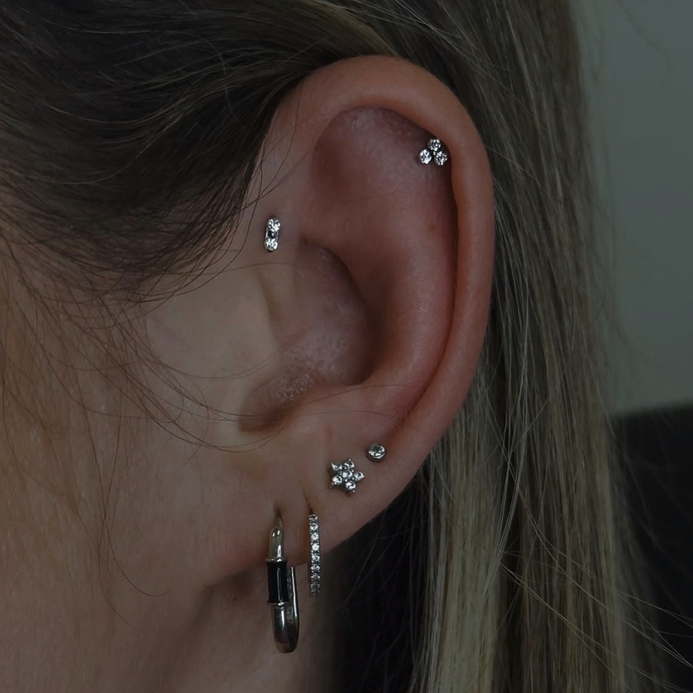 Piercing Curation 4 at Luz Sol Studio in Vinton, IA