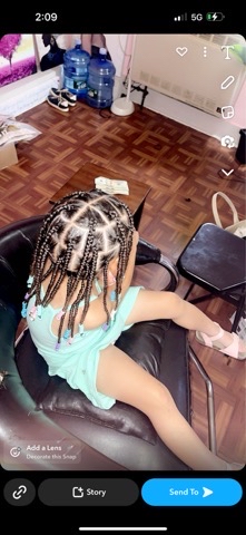 Kids Braids With Beads (noAddedhair at Aaliyah’s Creations in Manchester, NH