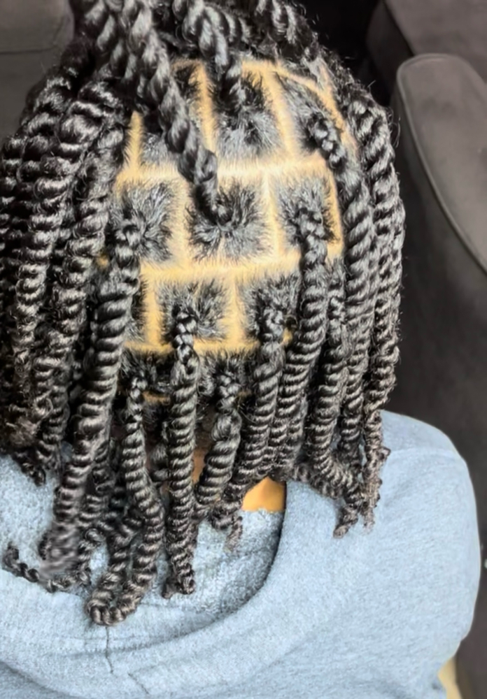 Med 2 Strand Twist/ Stretch