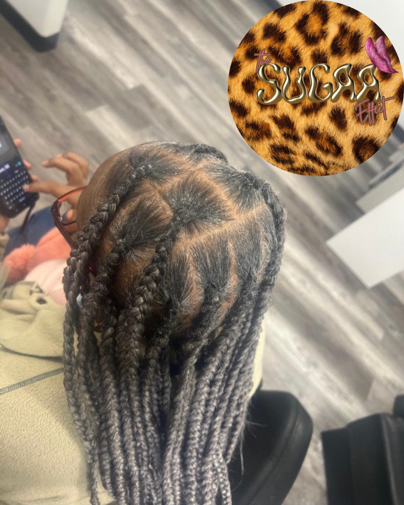 KNOTLESS BRAIDS at The Sugaa Effect 🌸 in Baltimore, MD