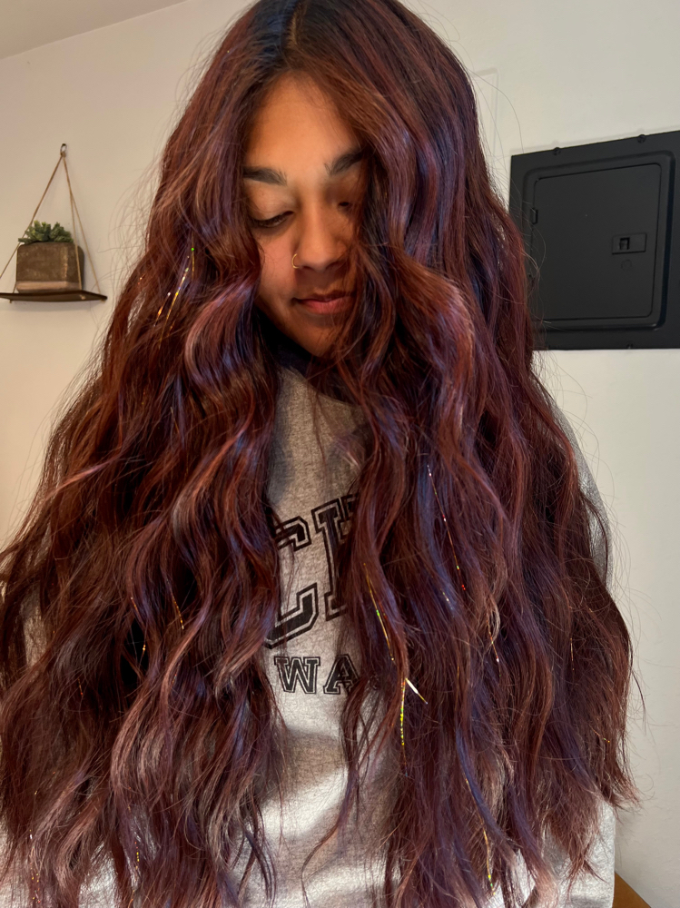 Hair Tinsel at Styledbykiara in Snohomish, WA